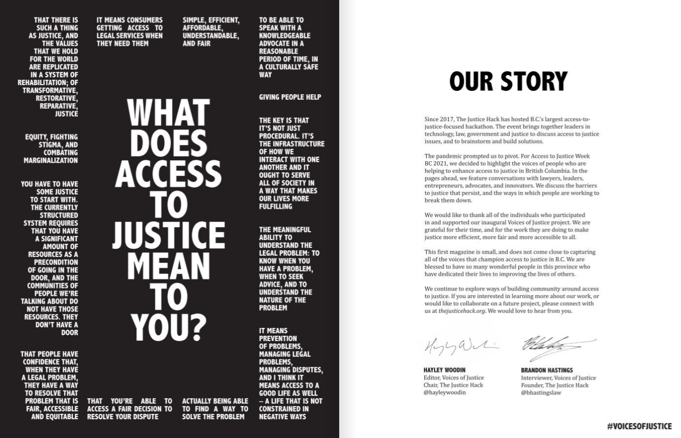 (2021) Voices of Justice Magazine